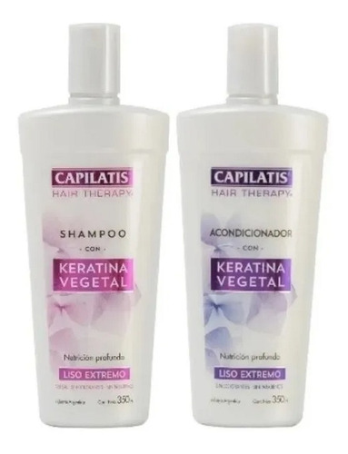 Shampoo + Enjuague Capilatis - Con Keratina - Daño Extremo