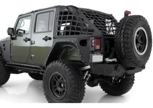 Red Cargo Net Smittybilt Jeep Wrangler Jk 4 Puertas 07-17