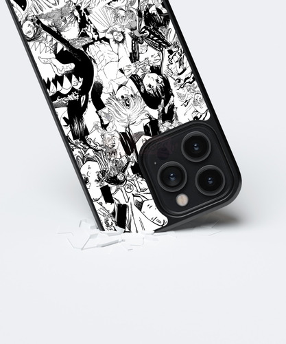 Funda Siete Pecados Capitales Meliodas Ban Escanor Merlin Negro Iphone Se 2020