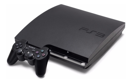 Imagen 1 de 7 de Sony Playstation 3 Slim 160gb Standard Charcoal Black