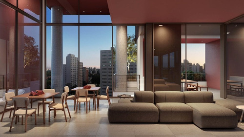 Imagem 5 de 14 de Apartamento À Venda No Bairro Pinheiros - São Paulo/sp - O-2812-8855