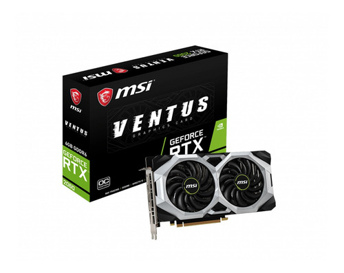 Imagen 5 de 5 de Tarjeta de video Nvidia MSI Ventus GeForce RTX 20 Series RTX 2060 GEFORCE RTX 2060 VENTUS 6G OC OC Edition 6GB