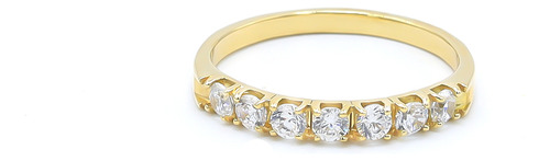 Anel Ouro 18k Com Diamantes Virginia