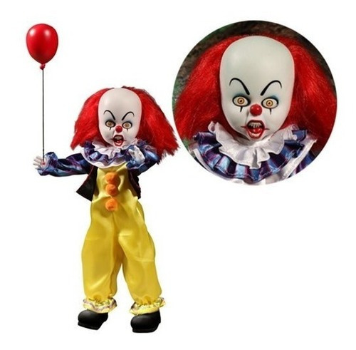 Boneco Living Dead Dolls Presents It 1990 Pennywise Doll
