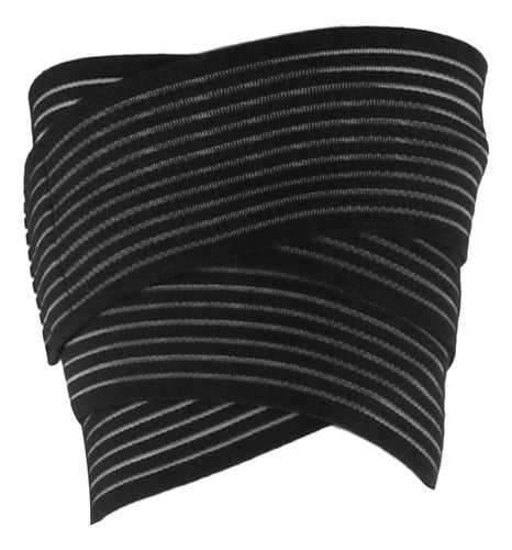6 Rodillera Ajustable For Ejercicio, De Dolor Negro 200cm