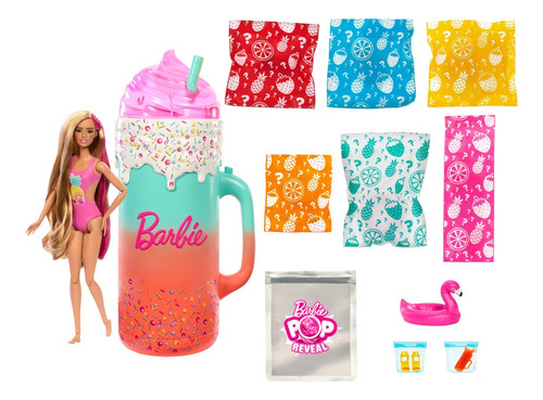 Barbie Set De Juego Smoothie Tropical