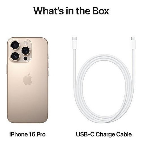 Apple iPhone 16 Pro (256 Gb) Chip A18 Pro / Diseño Titanio