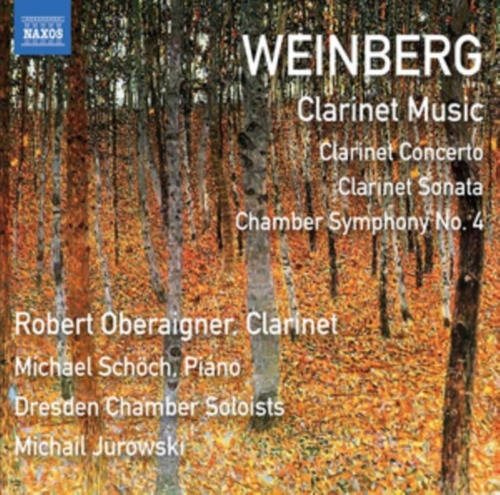 Disco De Cd Clarinet Concerto, Weinberg / Jurowski / Schoch