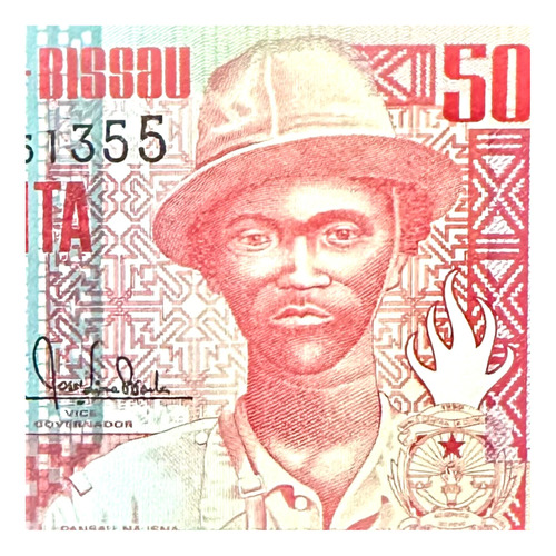 Guinea Bissau - 50 Pesos - Año 1990 - P#10