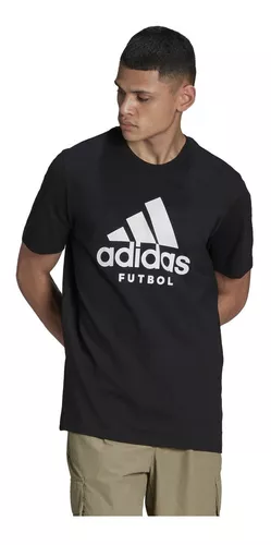 Frugal doloroso Clínica Polera Negra Adidas | MercadoLibre 📦