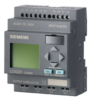 Rele Programable Logo 230v 8e/4s Siemens 6ed1052-1fb00-0ba6