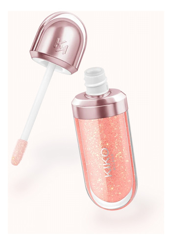 Gloss Hidratante Para Labios Kiko Milano 3d Hydra Lip Oil Tono 02 Atomic Orange