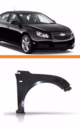 Paralama Chevrolet Cruze Hatch Sedan 2011 2012 2013 Direito