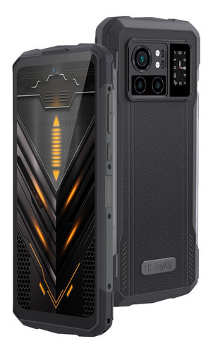 Hotwav Cyber X Pro 10200 mAh, resistente al agua, 12 GB de RAM, 256 GB, color negro