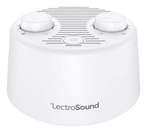 Máquina De Ruido Blanco Lectrosound Para Dormir Y Relajarse.