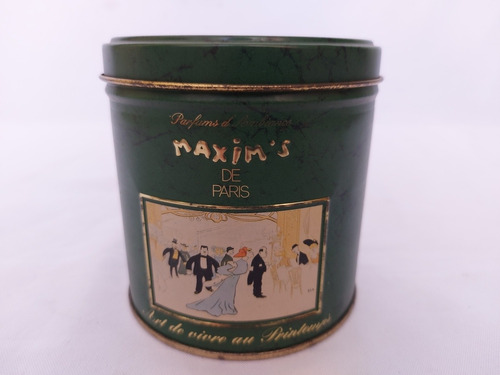 Lata Decorativa Antiga - Maxim's Paris Parfums  (4 A)
