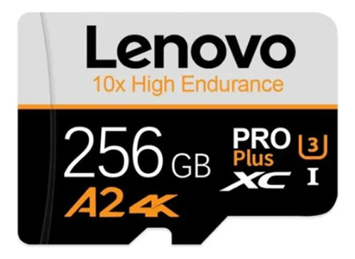 Microsd 256gb Lenovo A2 4k Pro Plus3 Xc I - 100 Mb/s