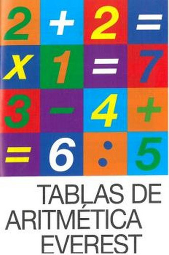 Tablas De Aritmetica - Vv.aa.