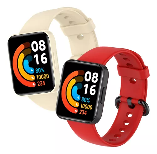 Correa de silicona para Xiaomi Mi Redmi Watch 2 Lite versión global  SmartWatch reemplazo pulsera deportiva pulsera para Redmi Watch 2 pulsera  comprar a buen precio — entrega gratuita, reseñas reales con fotos — Joom