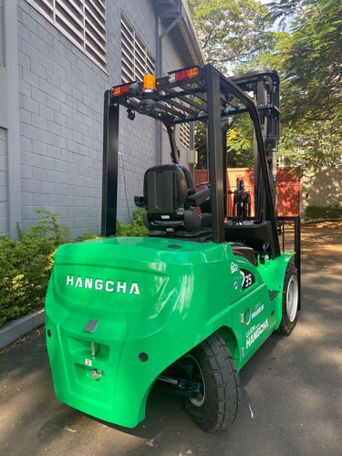 Empilhadeira Elétrica Hangcha 3,5 Toneladas Triplex 4,70