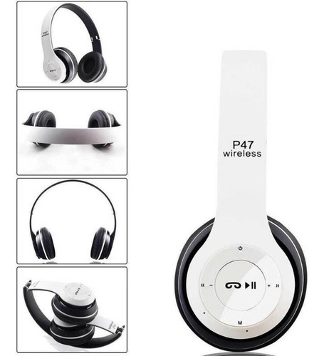 Auriculares Bluetooth P47 Inalámbricos Microsd Manos Libre.