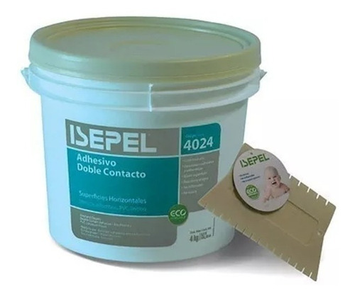 Imagen 1 de 10 de Adhesivo Doble Contacto 10kg Isepel 4024 Alfombra P.vinilico