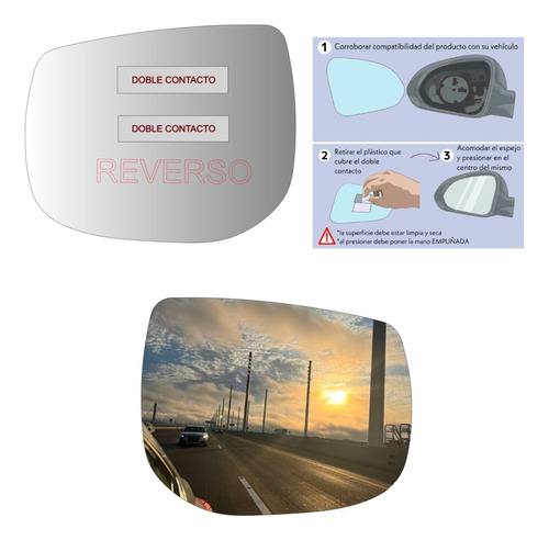 Luneta Espejo Retrovisor Subaru Xv 2016-2022 Rh