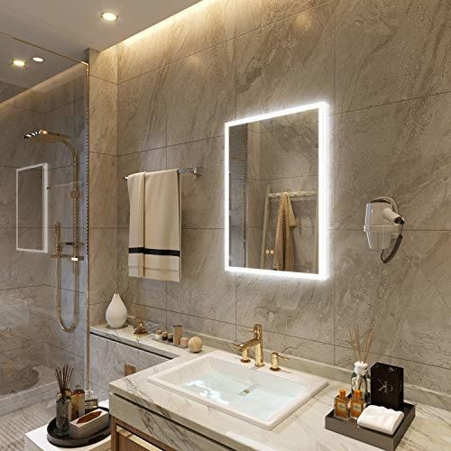 Petus Petushouse Espejos De Baño Con Luz Led De 20 X 28 PuLG