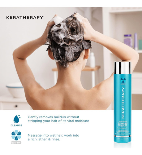 Keratherapy Shampoo De Umidade Com Infusão De Queratina, 33,