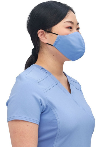 Cherokee Ww560 Paquete 5 Cubrebocas Anti Microbial Repelente Color Cie - Azul Cielo