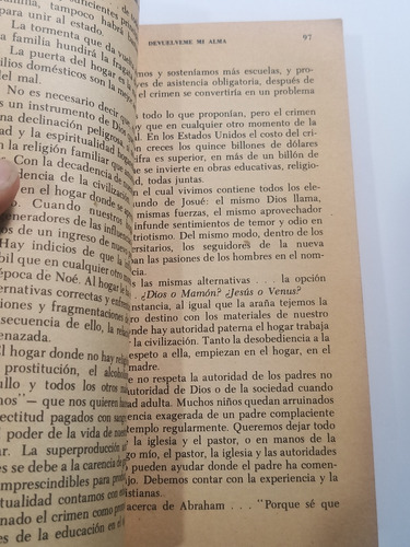 Libro Devuélveme Mi Alma