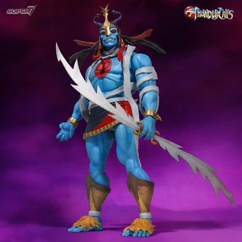 Mumra Super 7 Mumm-ra El Inmortal Thundercats Mummra Y Mamut (Usado)