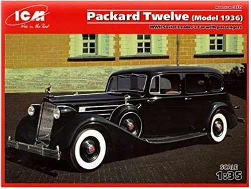 Packard Modelo Doce 1936 la Segunda Guerra Mundial Soviética