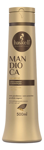 Shampoo Mandioca 500ml - Haskell