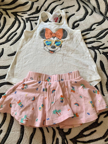 Conjunto De Niña Disney Dos Piezas