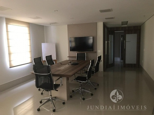 Imagem 9 de 14 de Vendo Linda Sala Comercial, Mobiliada, No Edifício Campos Elisios Office, À Rua Barão De Teffé, Jardim Ana Maria, Local Nobre Em Jundiaí Com 80,45 M² De A/u, 02 Wcs, Copa, 01 Vaga, - Sa00014 - 345811