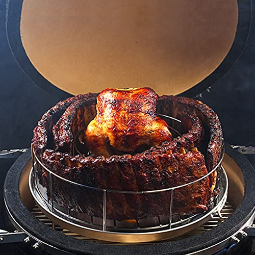 Oligai Estante Acanalado Para Ahumar Y Asar A La Parrilla, I