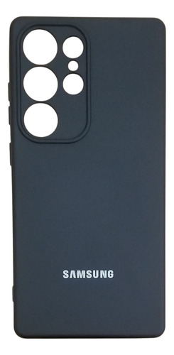 Funda De Silicona Original Para Samsung S25 Ultra Verde Oscuro