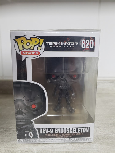Funko Pop #820 Rev-9 Exterminador Do Futuro
