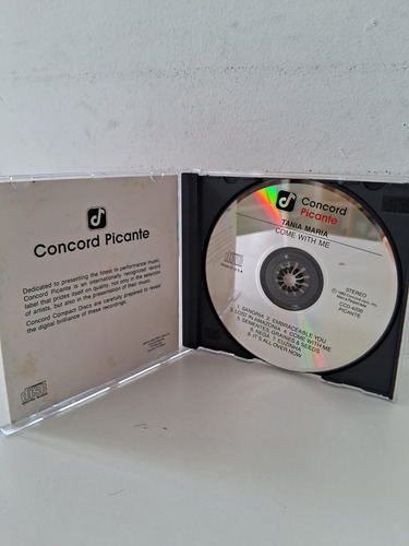 Cd Tania Maria Come With Me (importado) (Usado)
