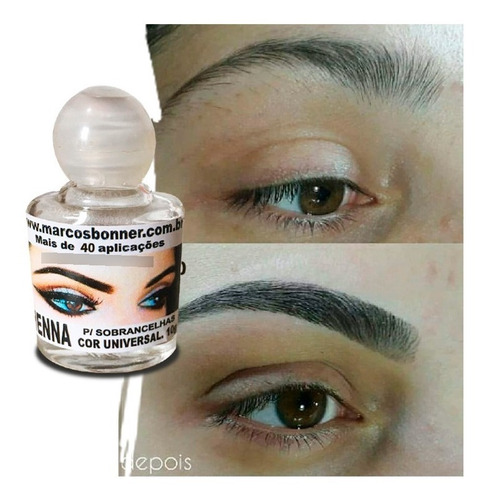 Imagem 4 de 4 de Henna Sobrancelha Cor Universal 40 Aplicações 5 Gramas