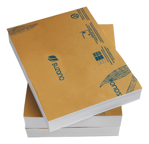 Papel Offset Suzano 240g A4 - 100 Folhas Cor Branco