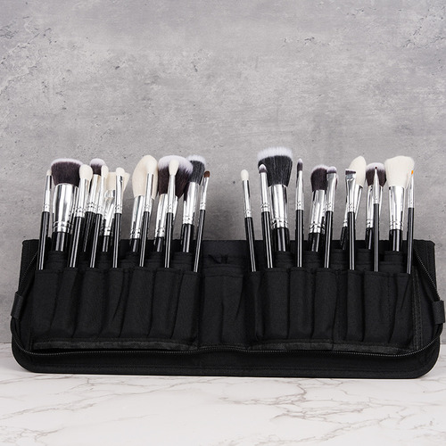 Juego De Brochas De Maquillaje De Pelo Animal De 25 Piezas
