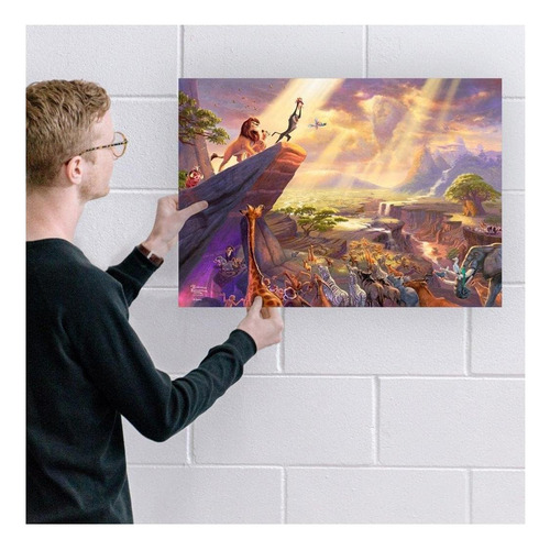 Mightyprint Disney El Rey León Circle Of Life Pride Rock