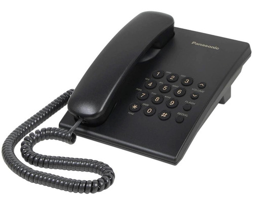 Imagen 1 de 1 de Telefono Panasonic Kxts 500 Negro