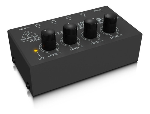 Imagen 2 de 7 de Amplificador 4 Auriculares Micro Amp Ha400 - Behringer