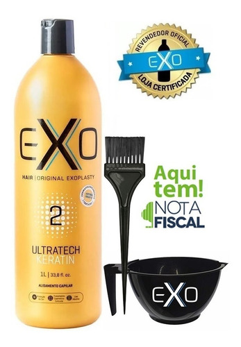 Exo Hair Alisamento Exoplastia Capilar 1000ml **só Passo 2**