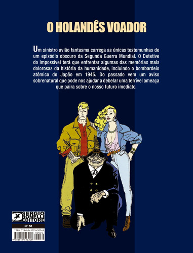 Martin Mystère Volume 30: O holandês voador, de Pennacchioli, Sauro. Editorial Edições Mythos Eireli, capa mole em português, 2022