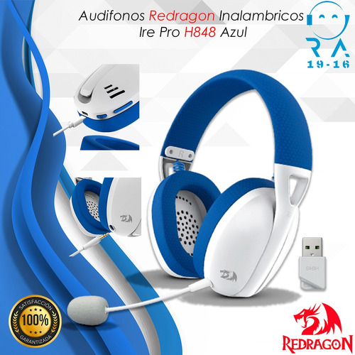 Audifonos Redragon Inalambricos Ire Pro H848