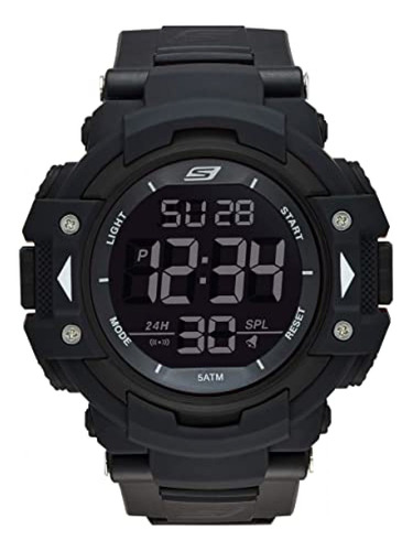 Reloj Para Hombre Skechers Sr1037 Negro